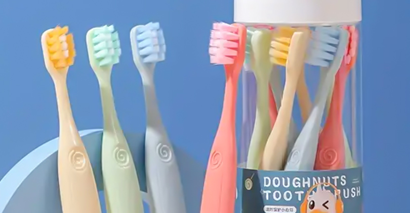 toothbrush with soft bristles